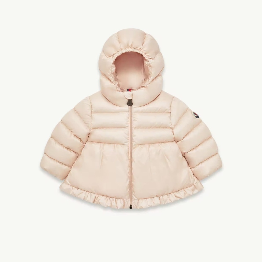 Moncler Kids Beige Puffer Jacket